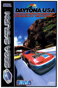 Daytona USA Championship Sega Saturn US box art